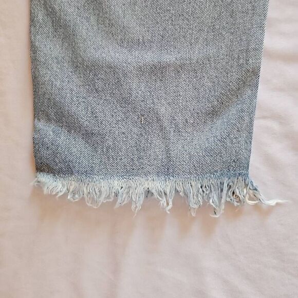 Closette Chic Distressed Ankle Length Jeans Cancun Light Wash Medium - Picture 9 of 9